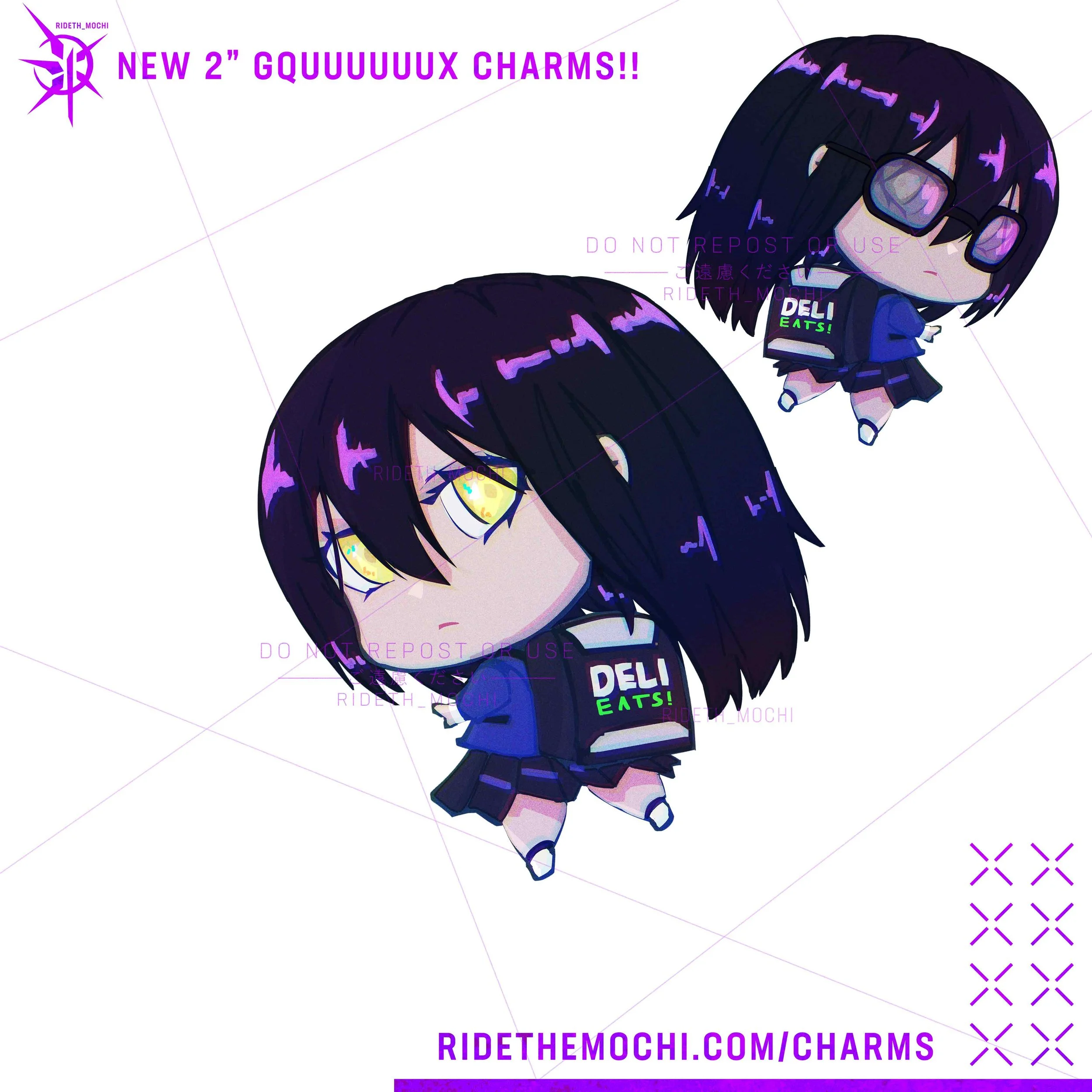 Nyaan gquuuuuux charm — Rideth_Mochi